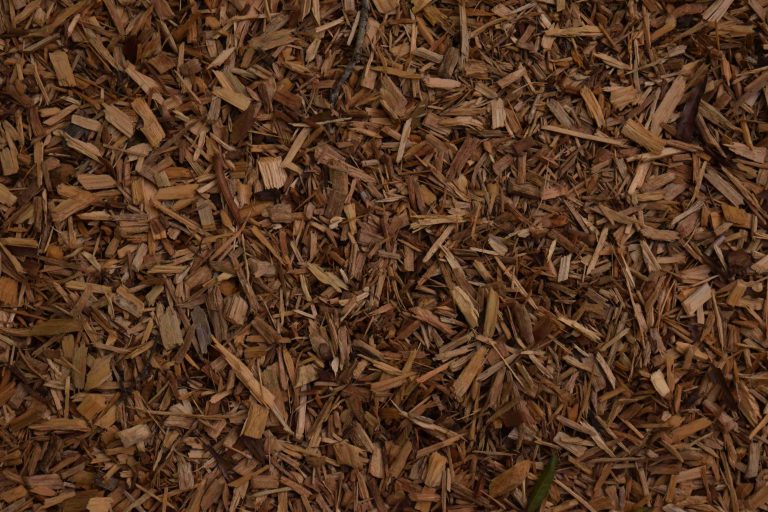 brown mulch